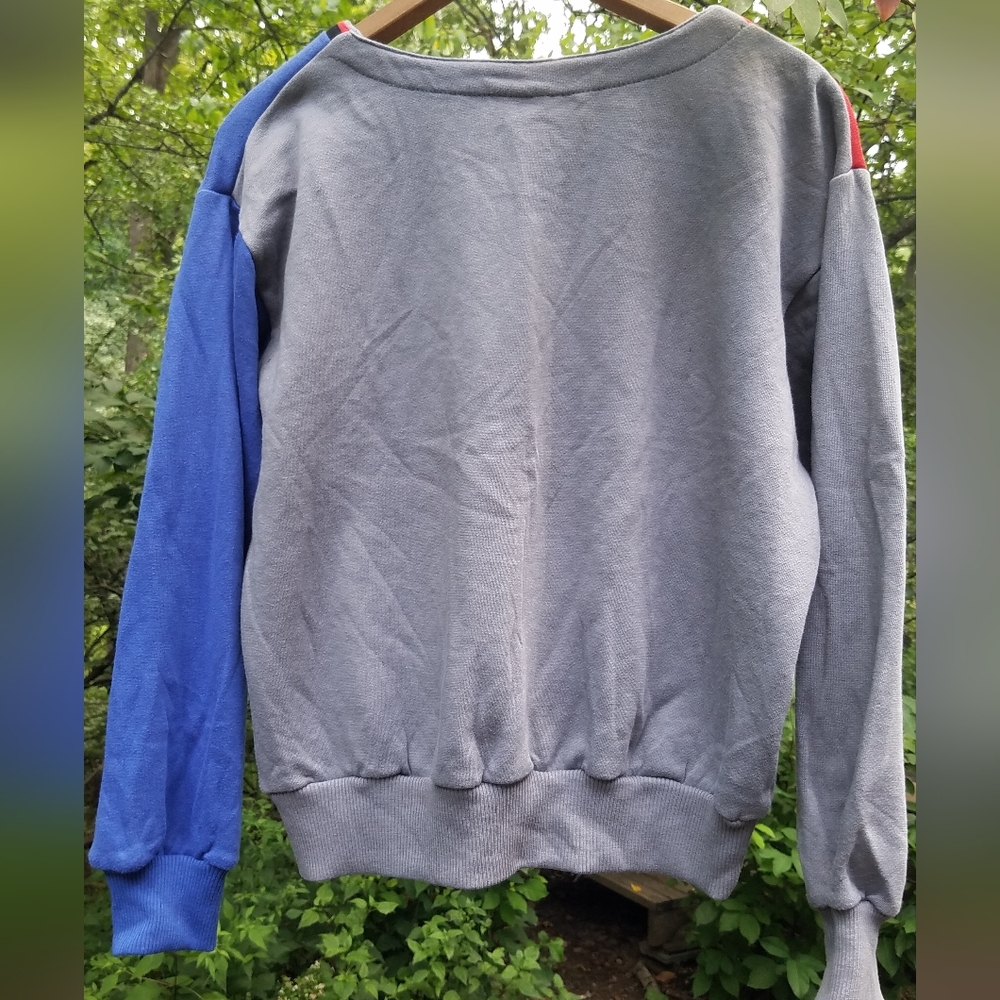 VTG Adidas Colorblock Sweatshirt - Picture 2 of 9